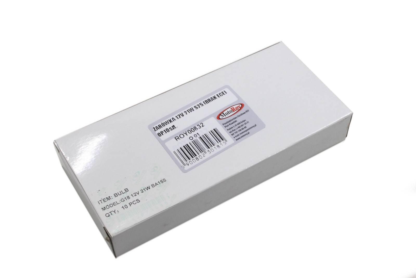 Żarówka 12v 21w s25 op 10 szt | ROY00832 - zdjęcie 3