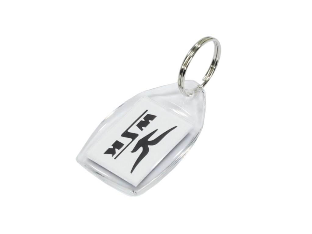 Brelok breloczek wsk biało czarny | ROY00961