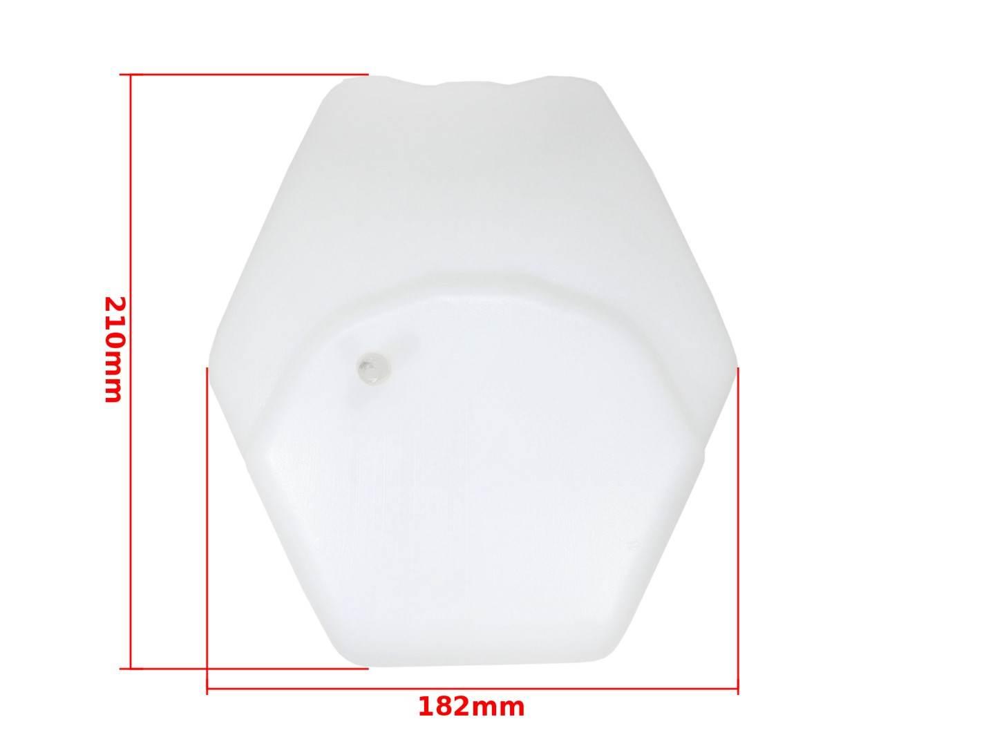 Zbiornik paliwa pocket biały | ROY01049 - zdjęcie 3