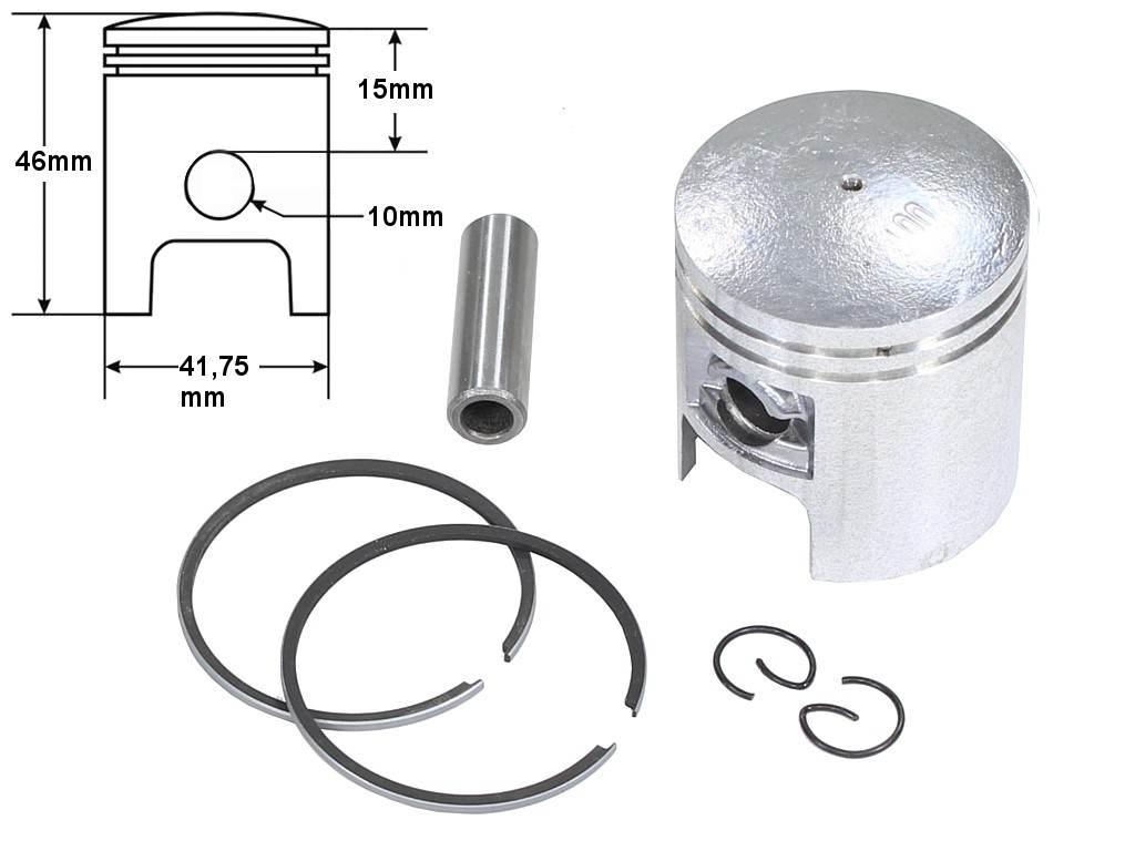 Tłok suzuki ad50 41,75 std 3-szlif | ROY01411