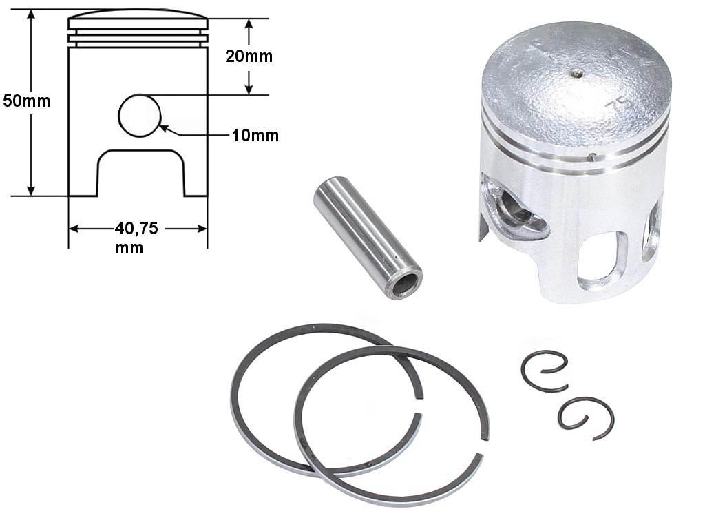 Tłok yamaha jog 50 std 40,75 3-szlif | ROY01416