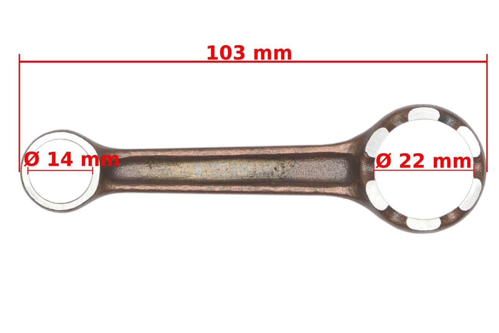 Korbowód yamaha jog50 | ROY01439 - zdjęcie 2