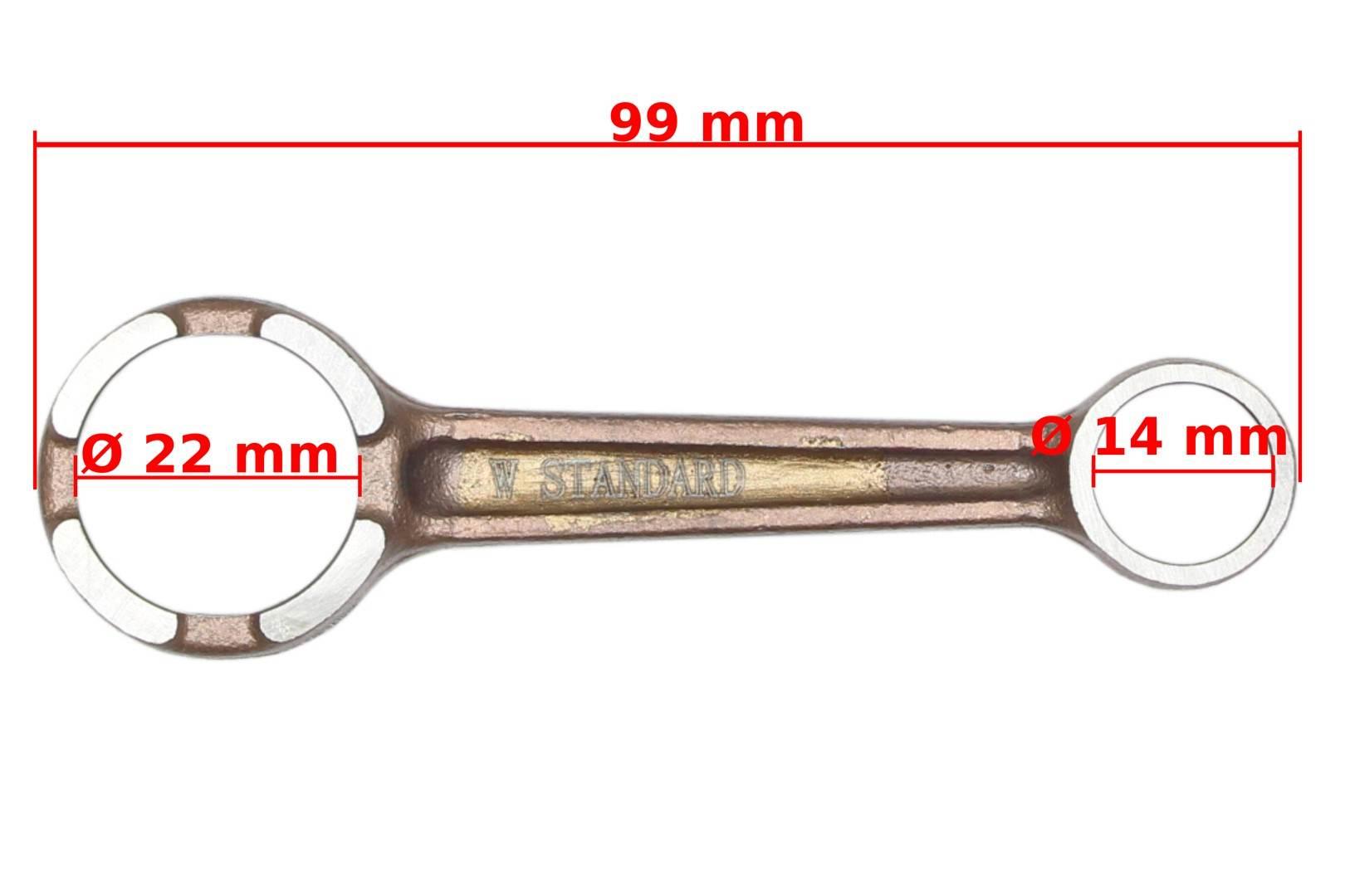 Korbowód suzuki ad50 | ROY01440 - zdjęcie 2