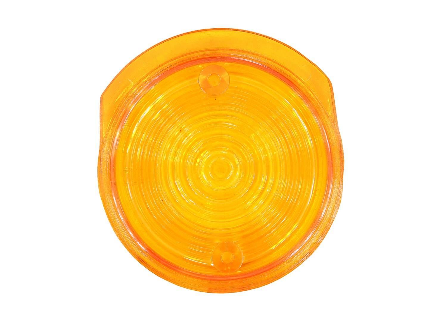 Klosz kierunkowskazu mz simson okrągły pomarańczowy przód - zdjęcie 2