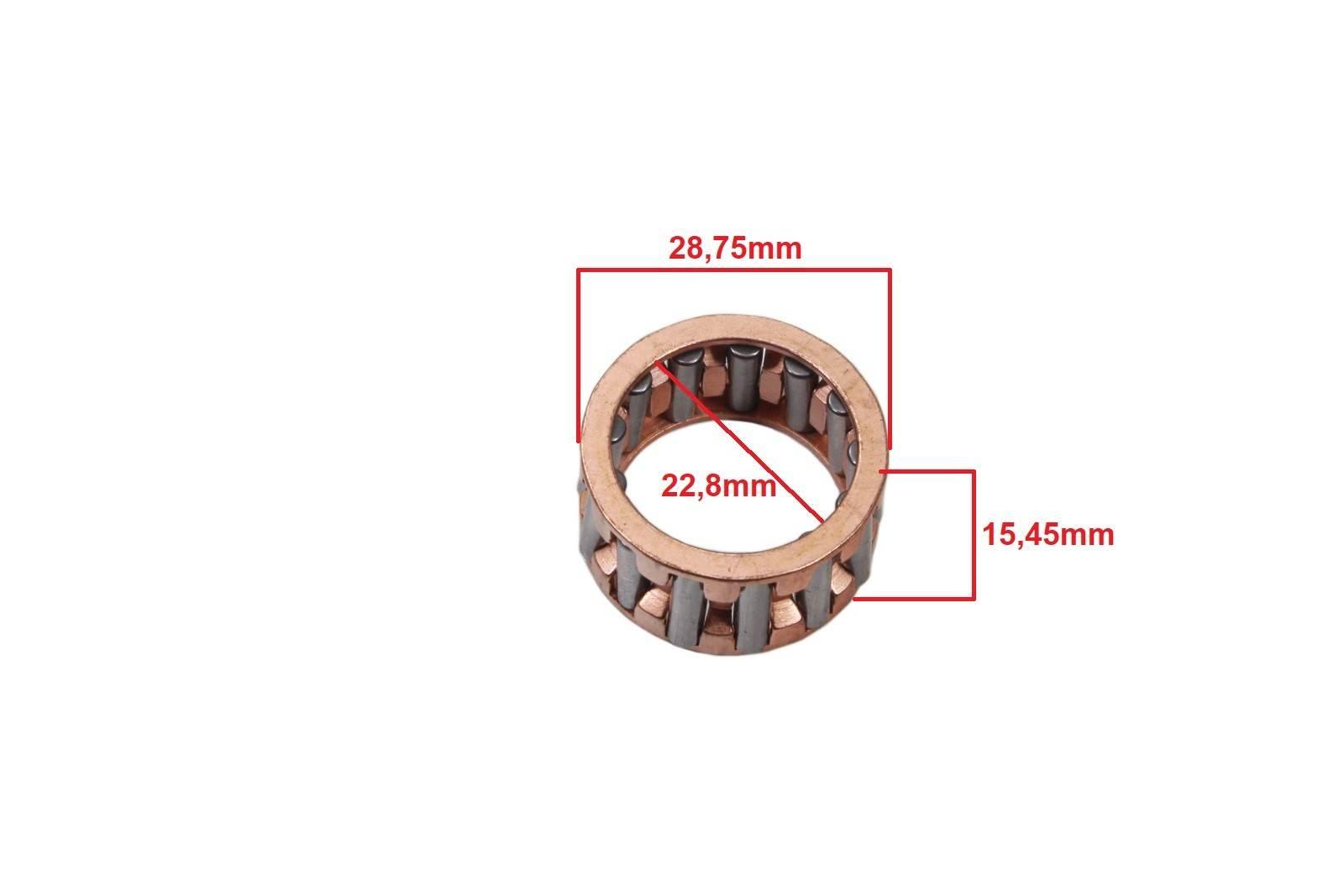 Korbowód wsk 125 sworzeń dół 22mm alm | ROY01508 - zdjęcie 3