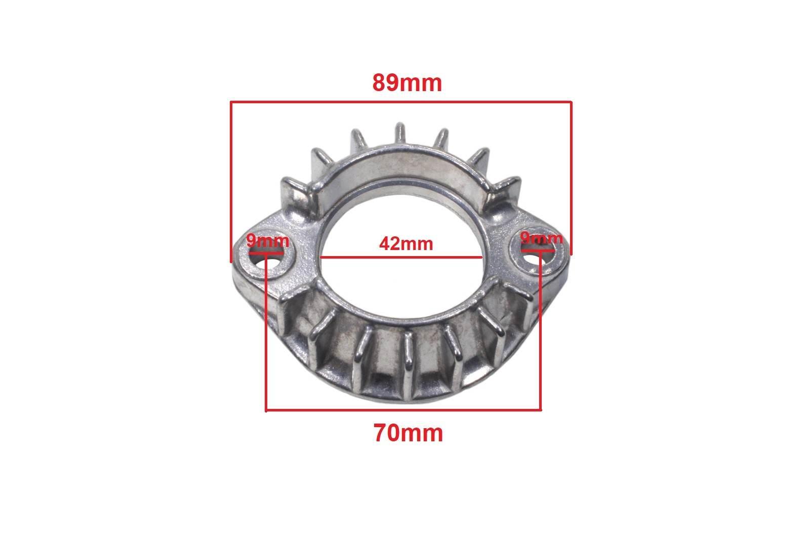 Flansza kolanka wydechu jawa 350 638/639/640 12v oryginał czechy - zdjęcie 2