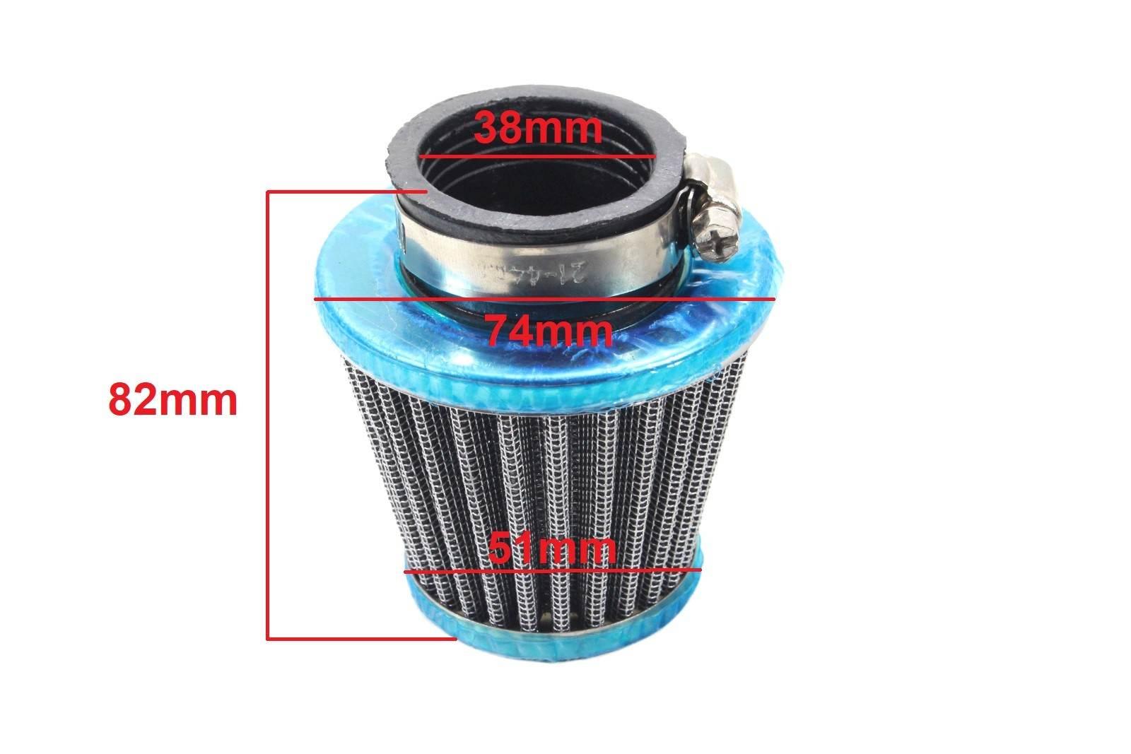 Filtr powietrza stożek fi 38mm bri | ROY01561 - zdjęcie 2