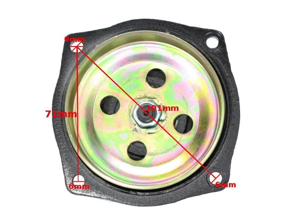 Dzwon sprzęgła z zębatką pocket metalowy 6z bri - zdjęcie 3