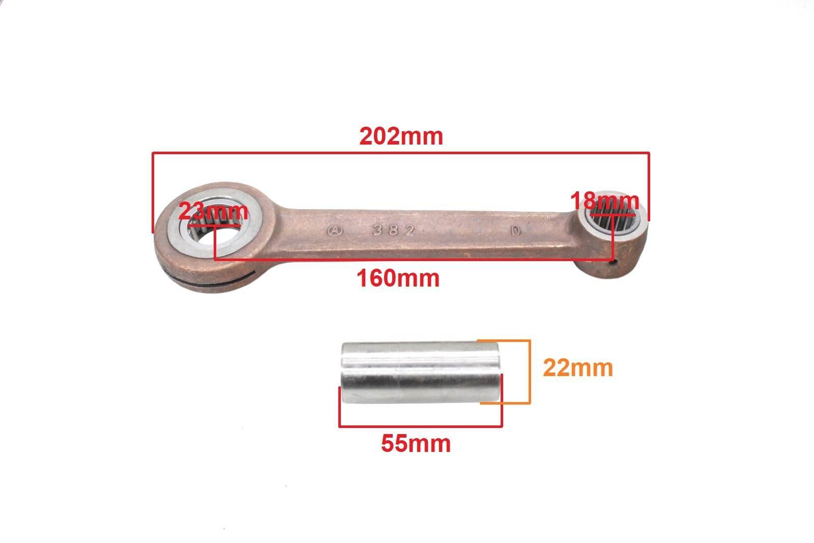 Korbowód jawa 250 panelka typ 559 łożysko 18mm rialli ml - zdjęcie 2