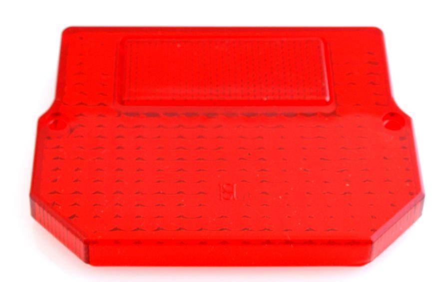 Klosz lampy tył mz kwadrat czerwony | ROY01929