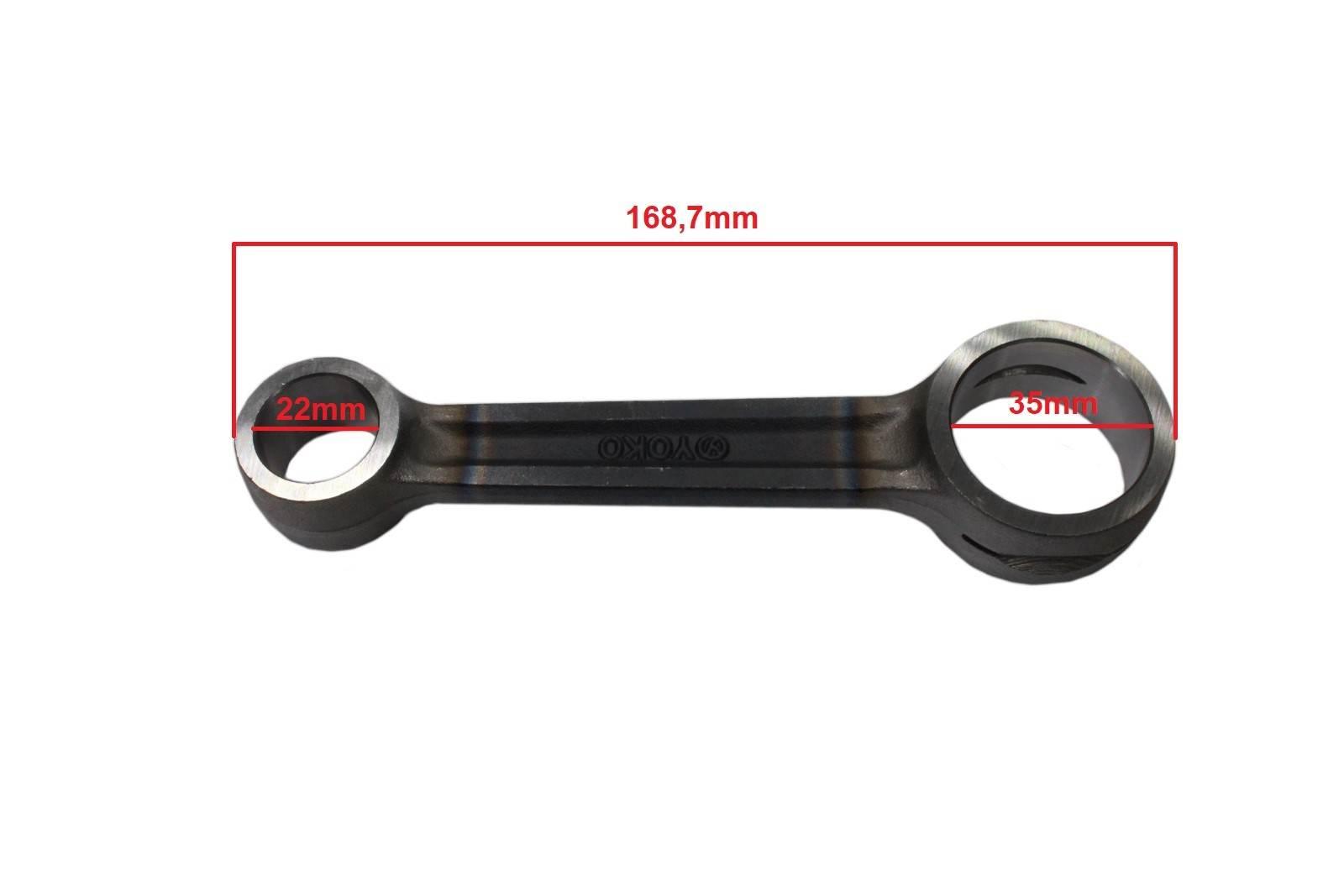 Korbowód mz ts 250 rocet ml | ROY02027 - zdjęcie 2