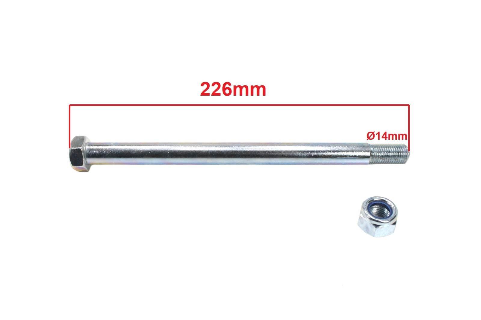 Ośka koła tył wsk krótka mp | ROY02100 - zdjęcie 2