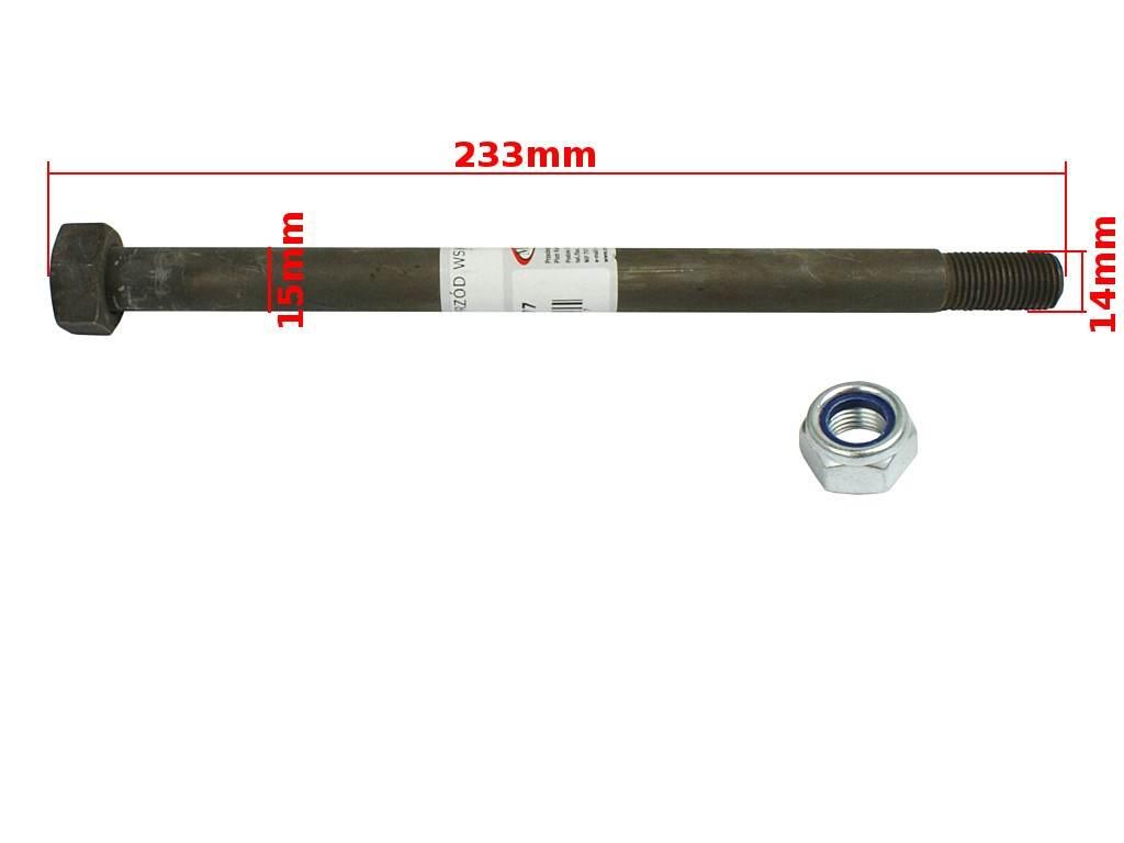 Ośka koła przód wsk | ROY02177 - zdjęcie 4