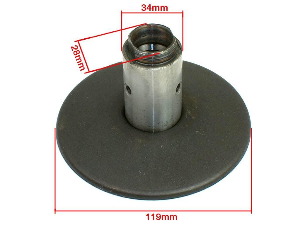 Talerz sprzęgła z tuleją gy6-50 baotian org phe