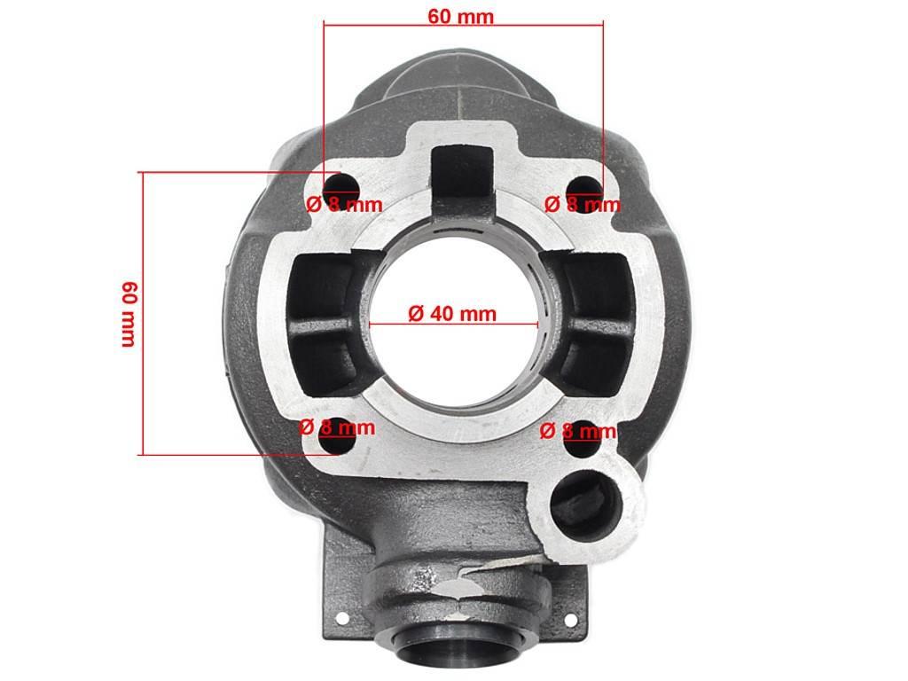Cylinder am6 50 cc ciecz yamaha aprilia rieju - zdjęcie 3