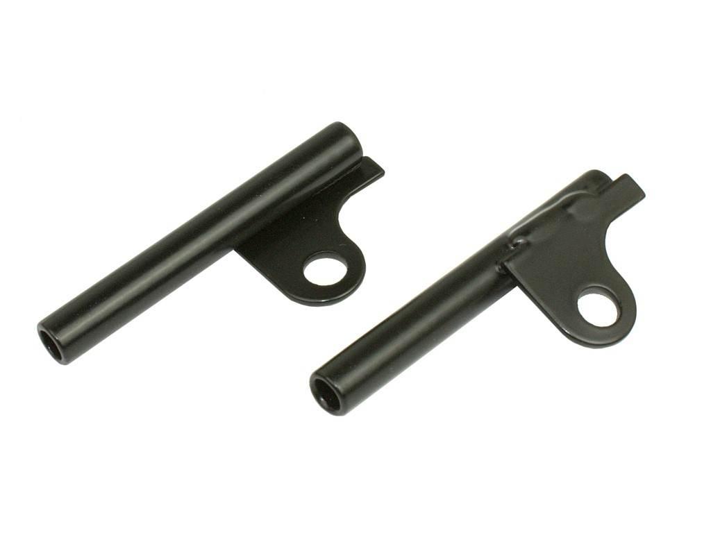 Uchwyt kierunkowskazów mz przód okrągłych czarne kpl dl