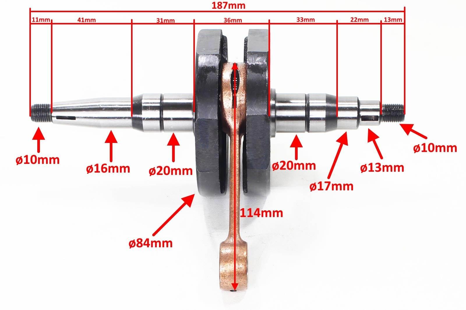 Wał korbowy simson s70 sc | ROY02495 - zdjęcie 3