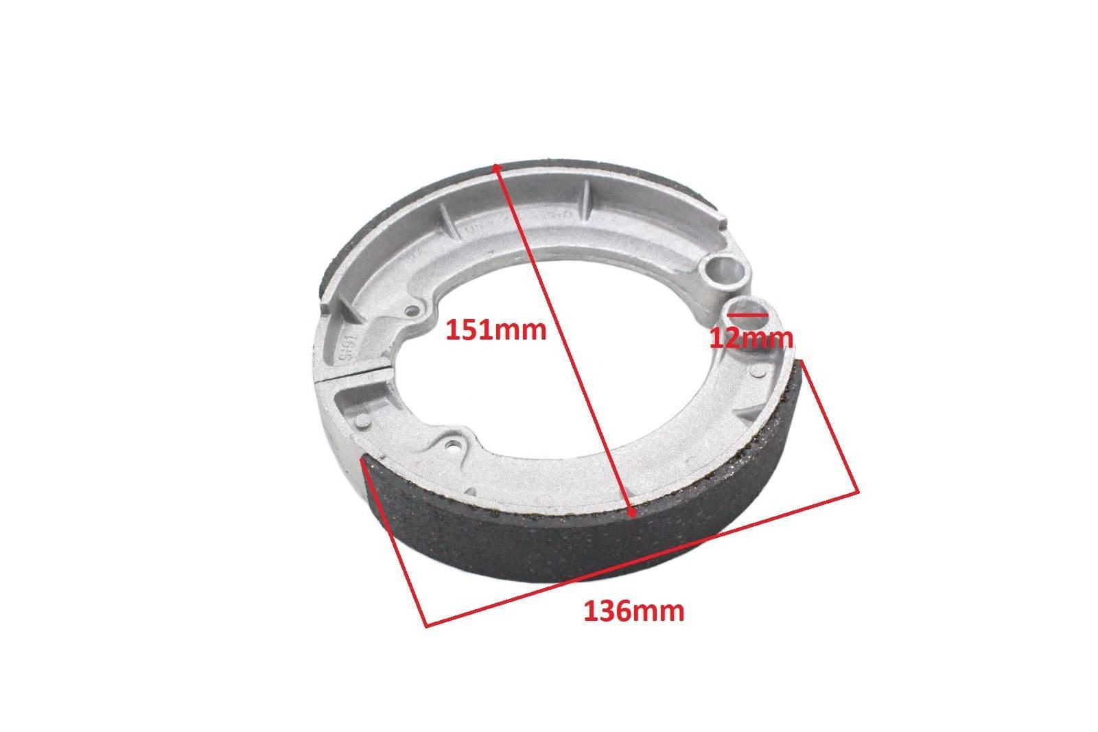 Szczęki hamulcowe mz es etz ts 250/251 kpl taiwan - zdjęcie 2