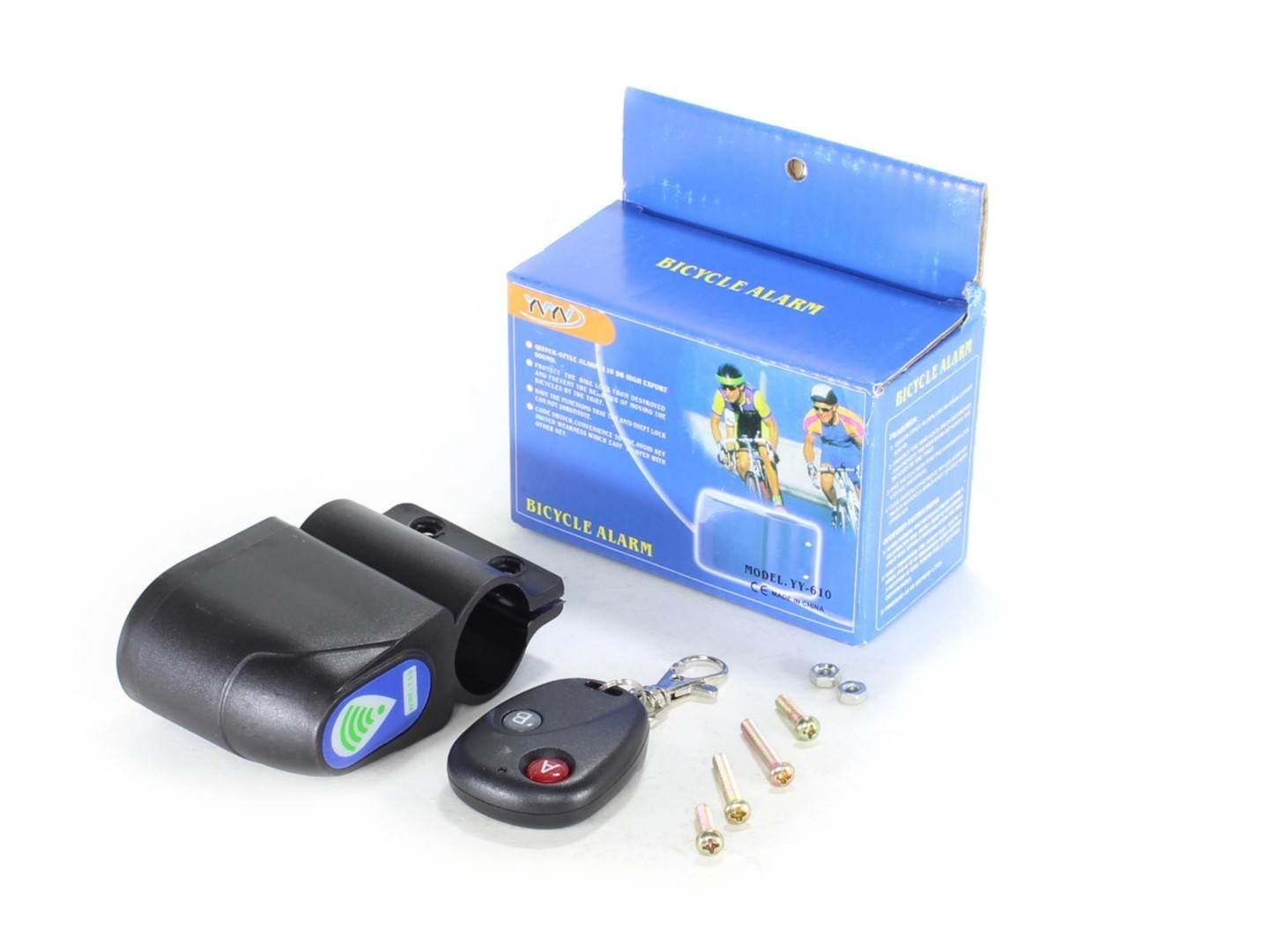 Alarm rower skuter motorower z pilotem | ROY02707