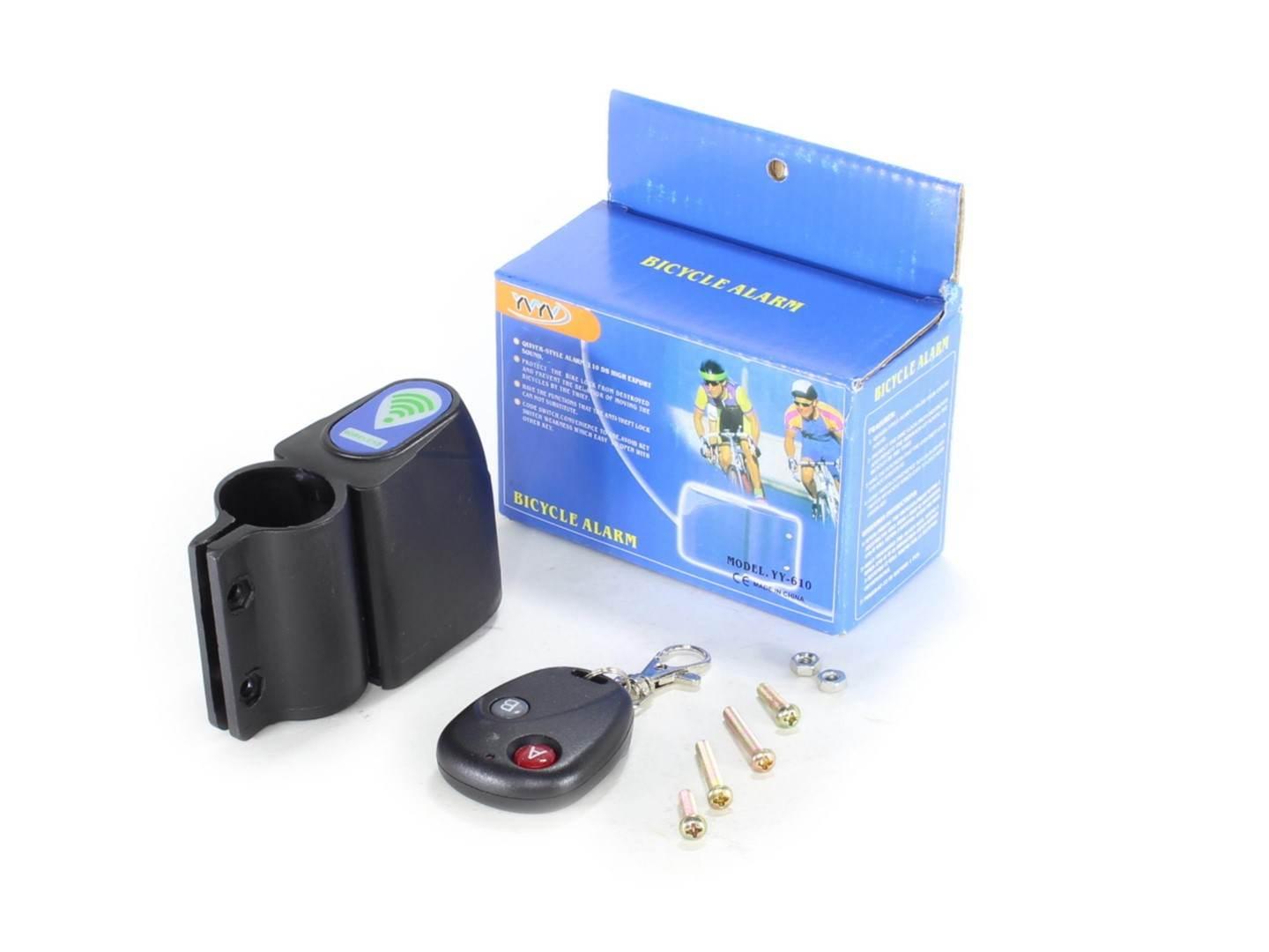 Alarm rower skuter motorower z pilotem | ROY02707 - zdjęcie 2