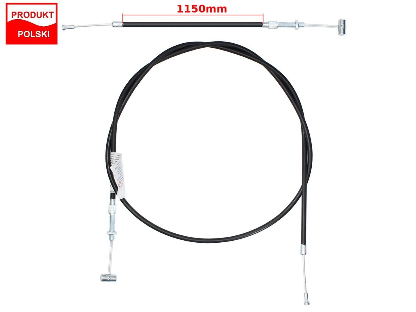 Linka sprzęgła romet motorynka czarna | ROY02856