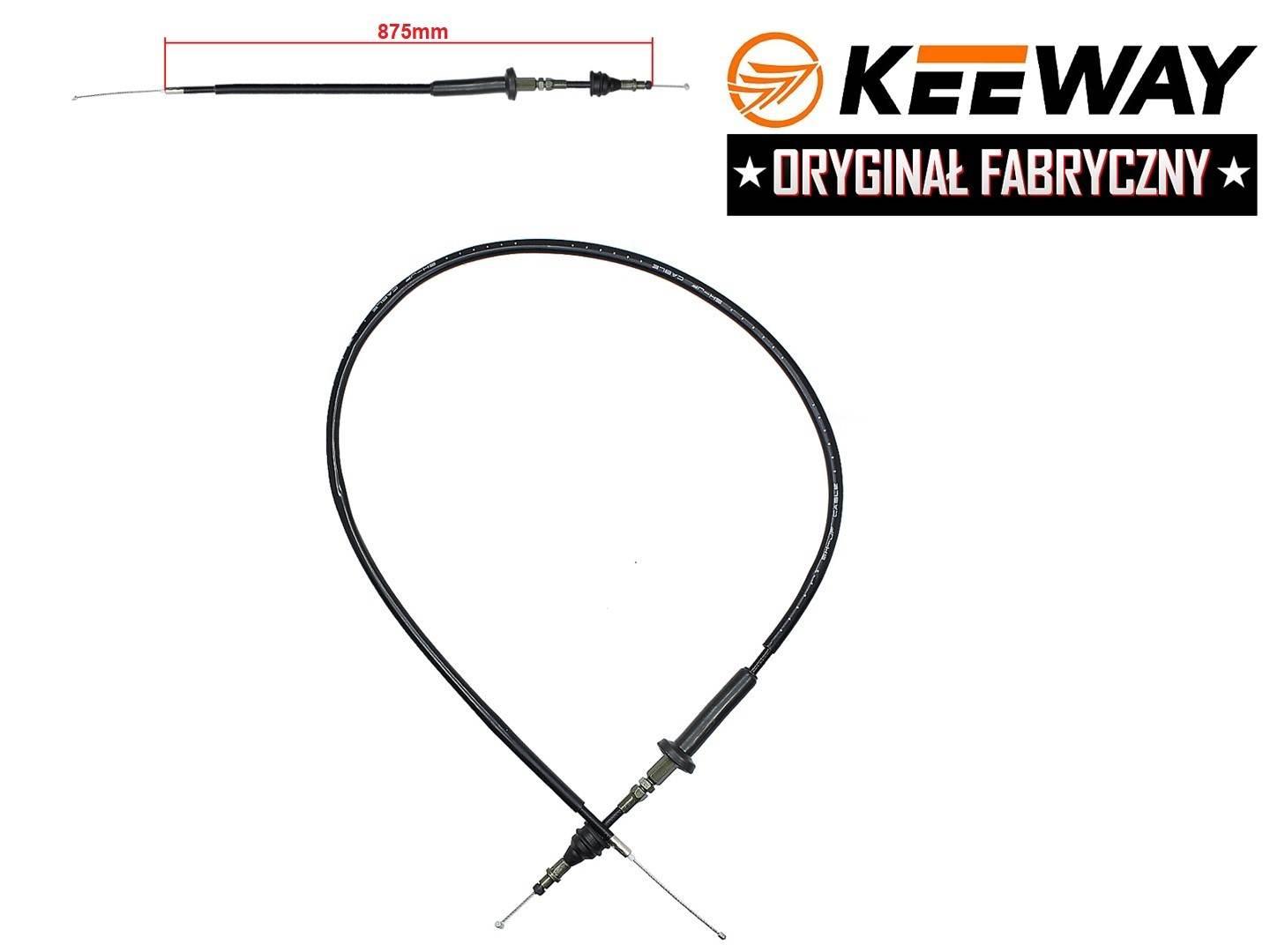 Linka gazu keeway pompy olej hurrican 50cc2t orygi