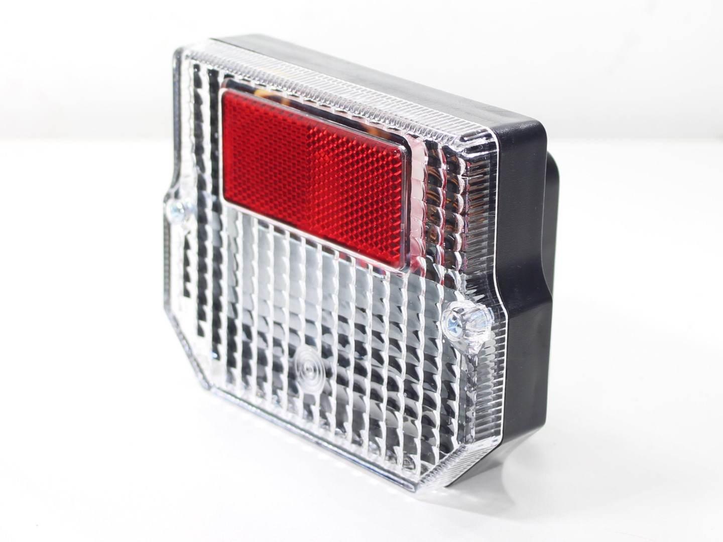 Lampa tył simson kwadrat biała | ROY03061 - zdjęcie 3