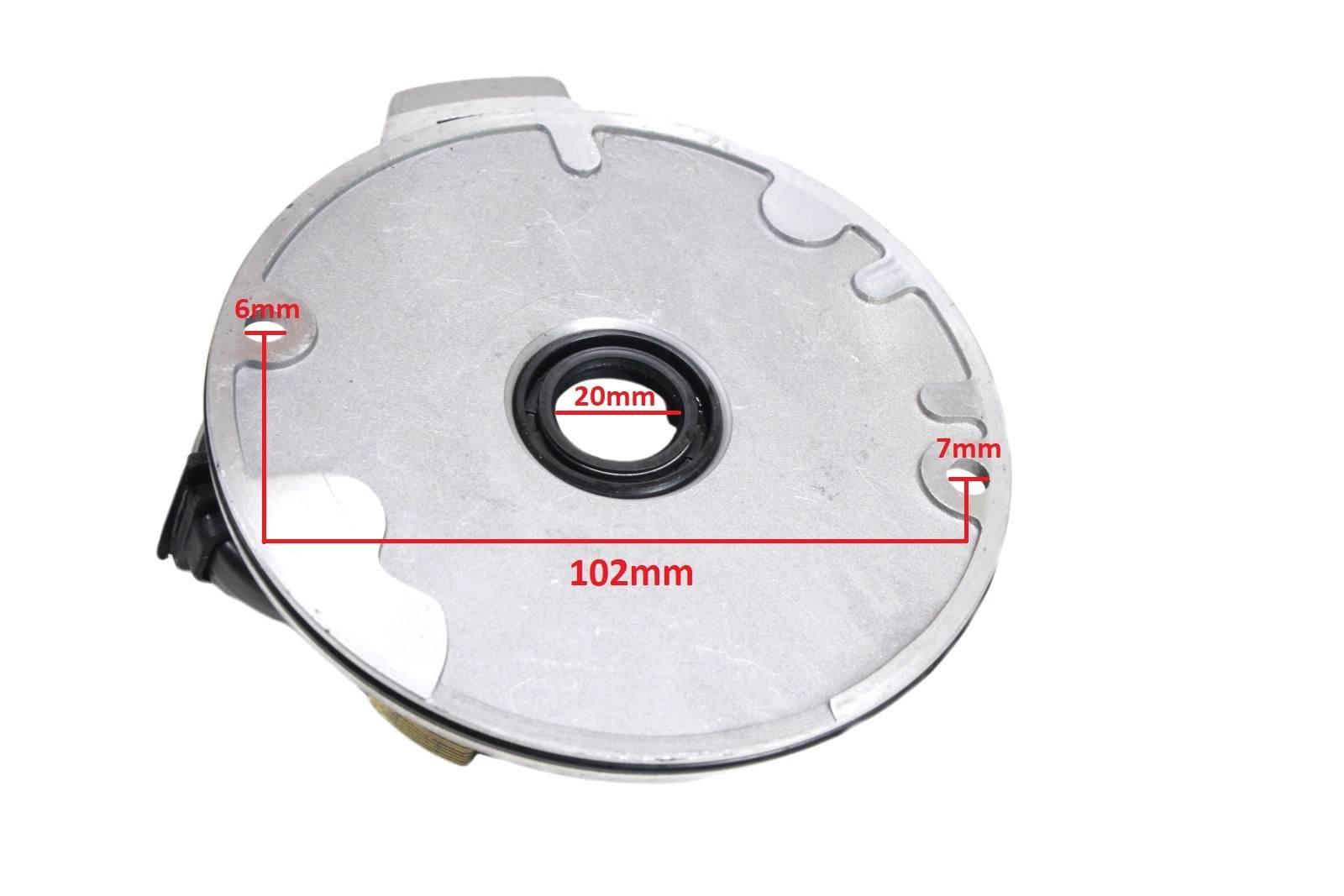 Aparat zapłonowy stator cross 125 2 cewki bri - zdjęcie 2