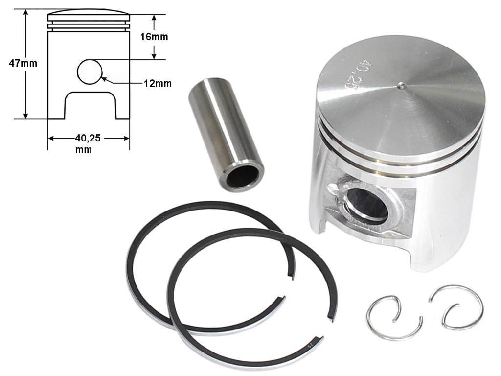 Tłok peugeot buxy 0,25 1-szlif | ROY03755