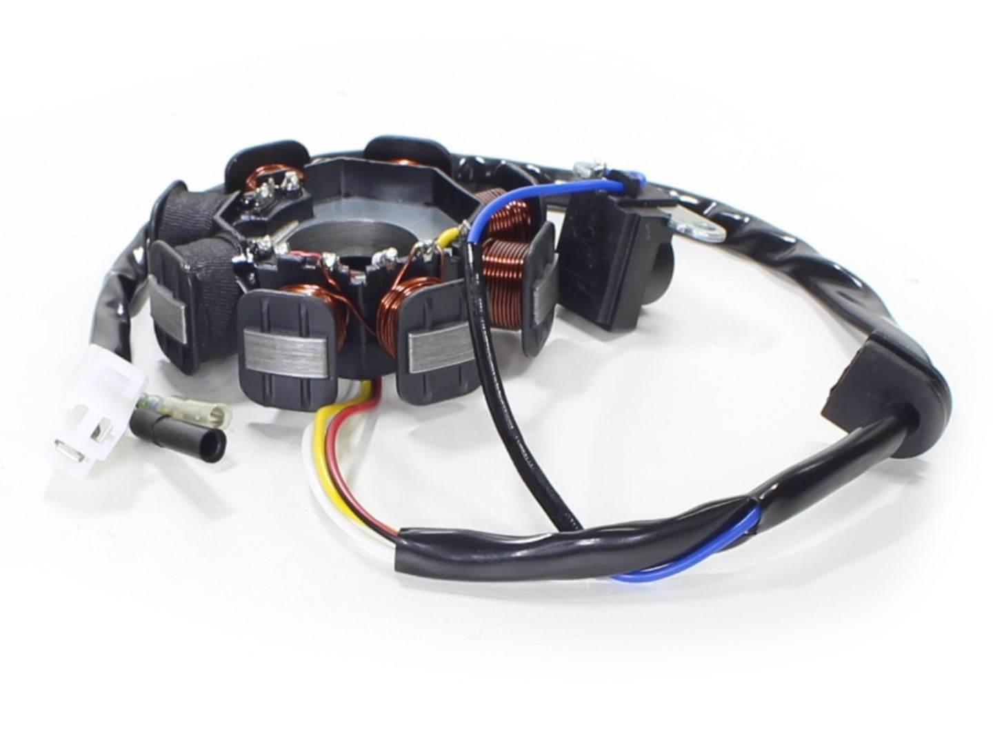 Aparat zapłonowy stator gy6-50 2 cewki zapłonowe - zdjęcie 2