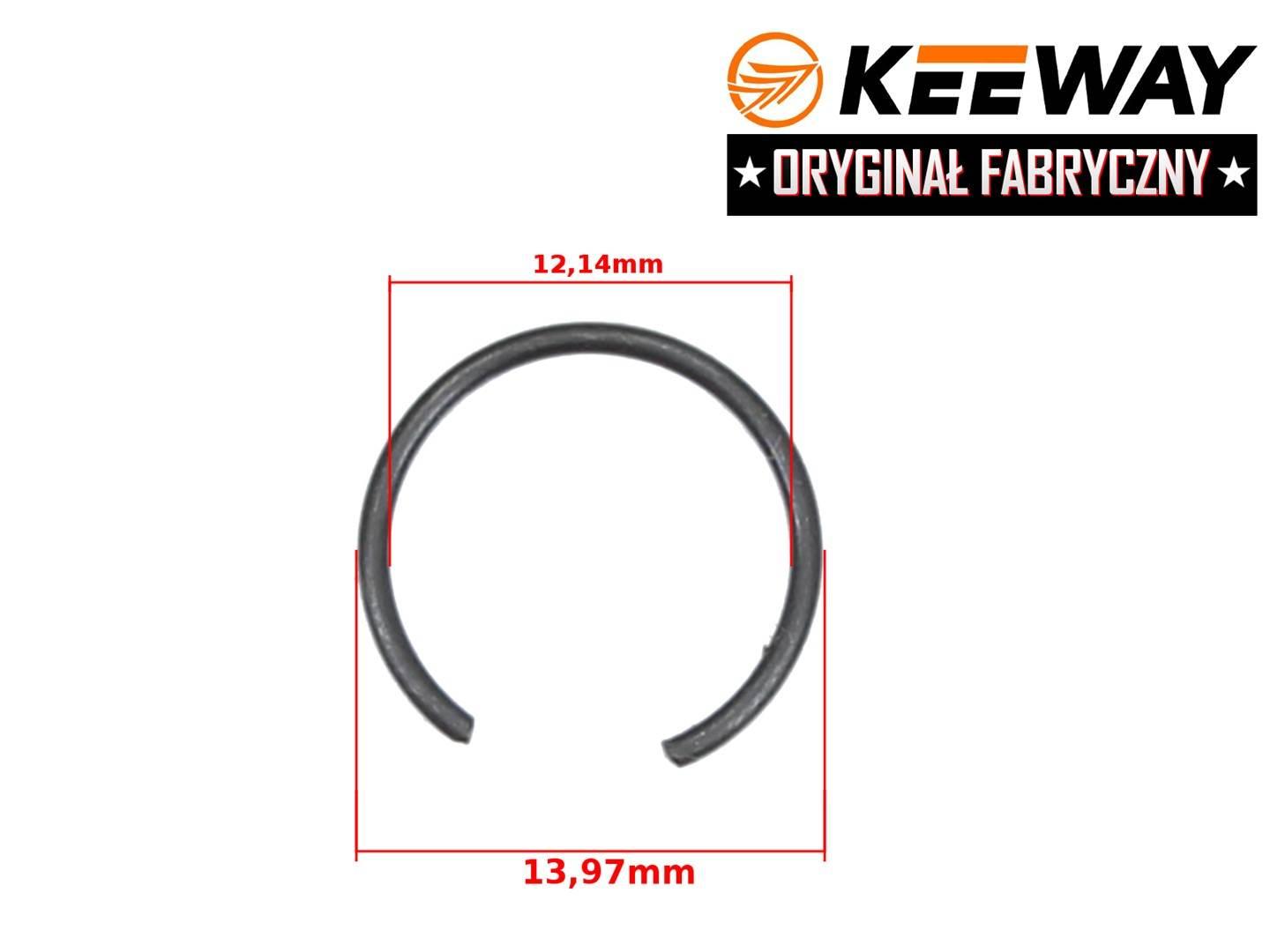 Zabezpieczenie sworznia tłoka keeway 50ccm oryginał