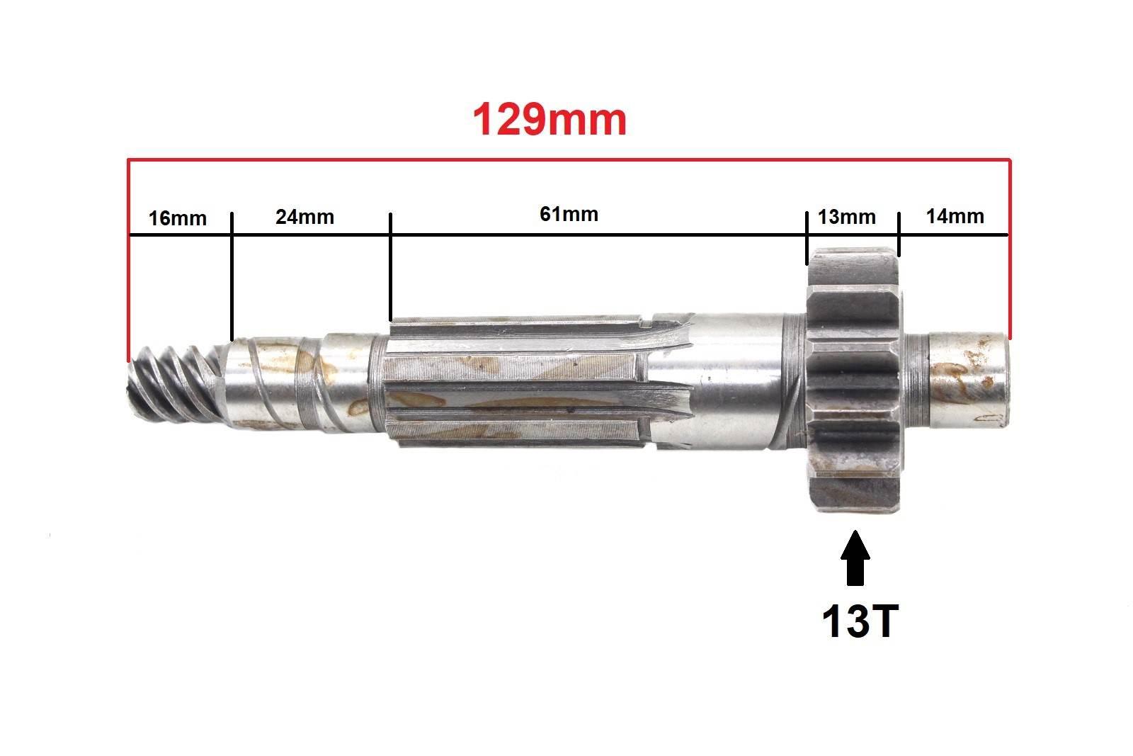 Wałek pośredni jawa 350 typ 638 13z oryginał czechosłowacja ml - zdjęcie 2