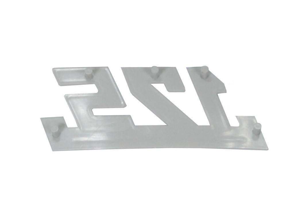 Emblemat znaczek boczka wsk 175 biały | ROY04263 - zdjęcie 2