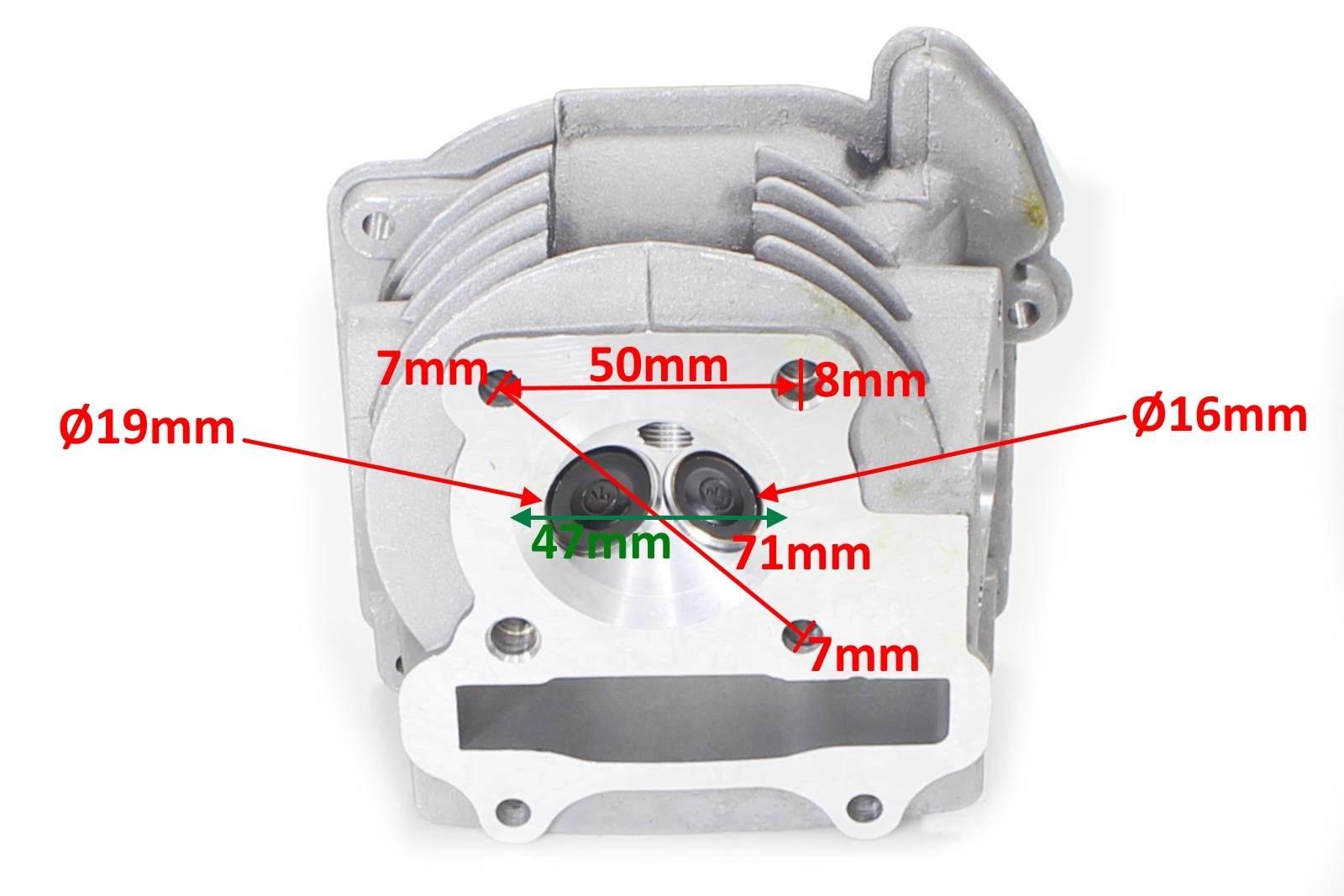 Głowica gy6-80 47mm krótkie zawory kpl win - zdjęcie 5