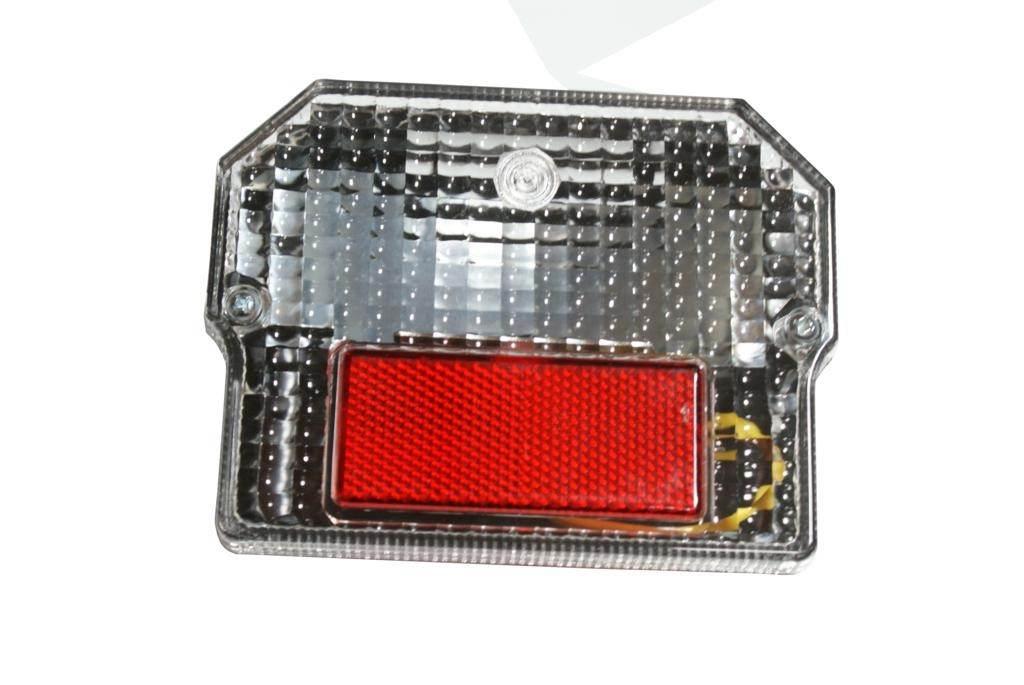 Lampa tył mz kwadrat biała | ROY04345