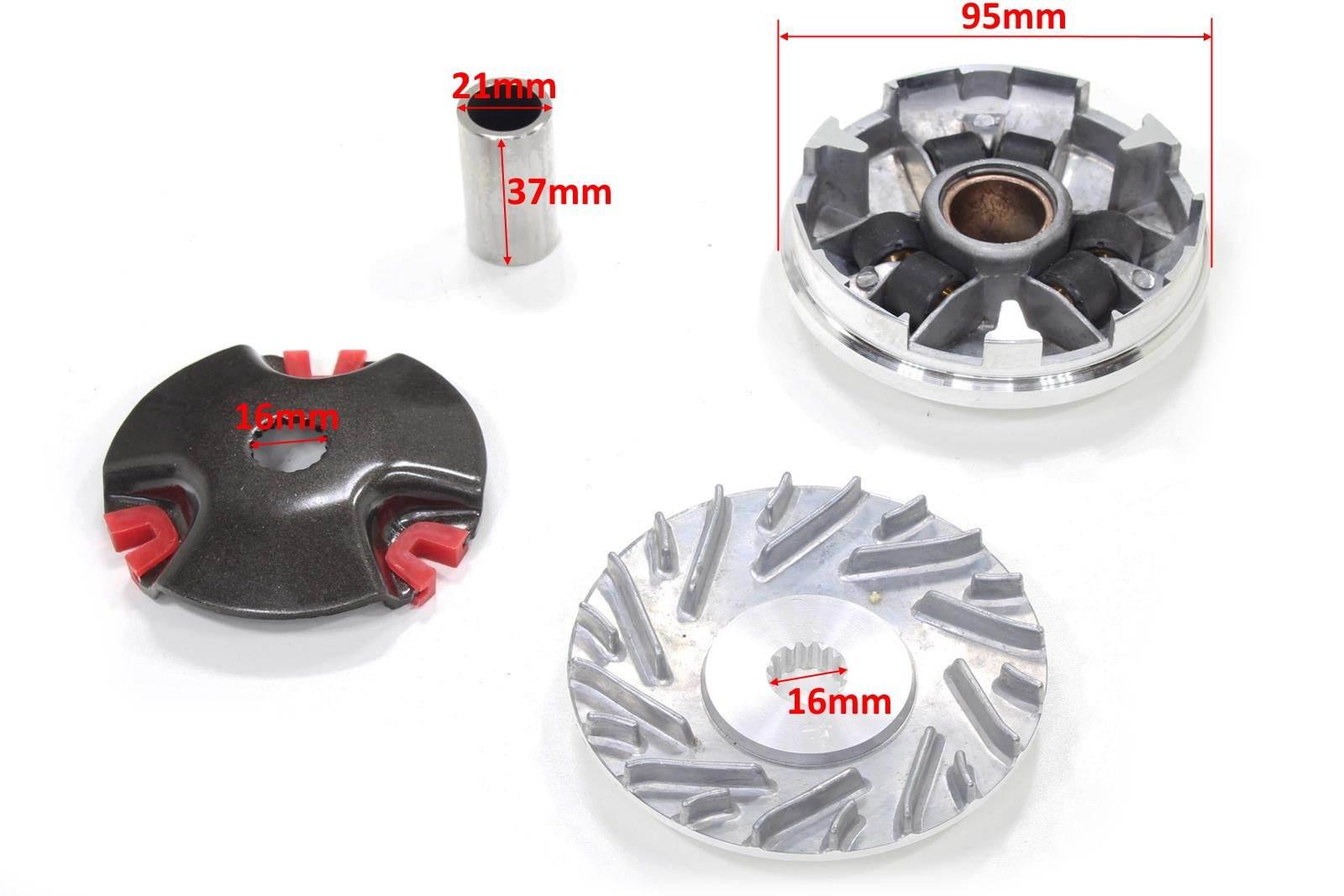 Wariator keeway 2t tuning wał korbowy 16mm kpl ml - zdjęcie 2