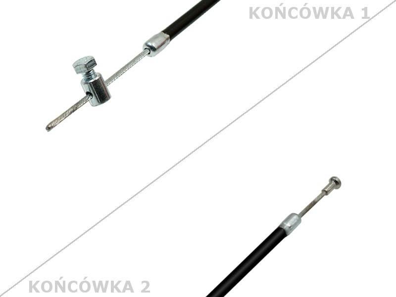 Linka hamulca romet motorynka przód czarna