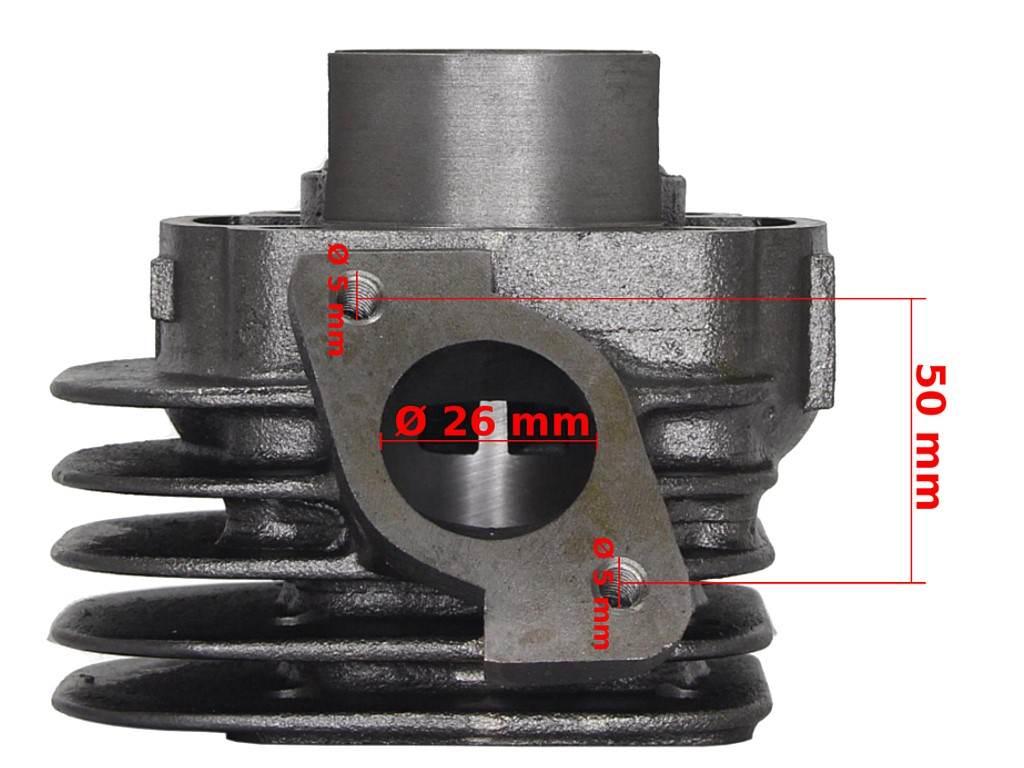 Cylinder minarelli ac hori 47mm z głow tuning taiw - zdjęcie 4