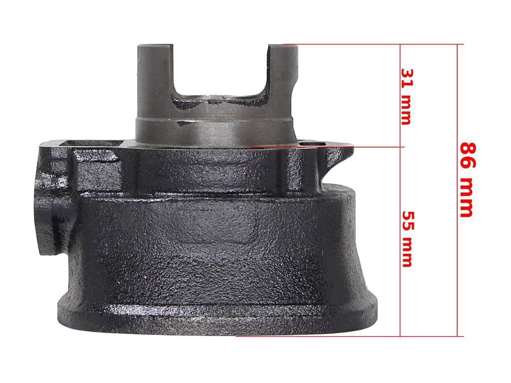 Cylinder piaggio lc 80cc 47mmz głowicą tuning taiwan - zdjęcie 5