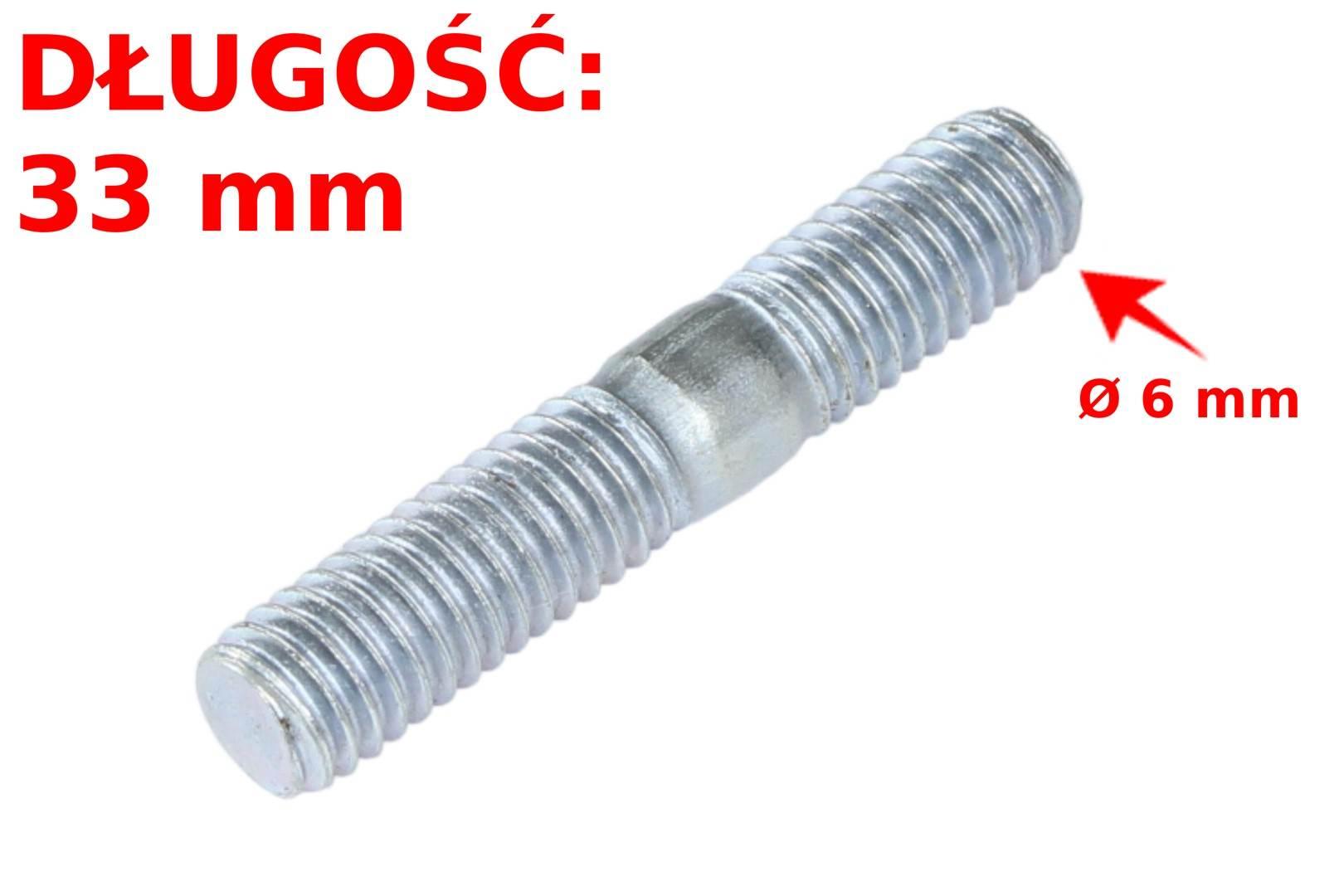 Szpilka mocowania gaźnika simson di | ROY05185