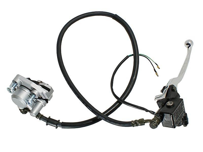 Hamulec kompletny gy6-50 skuter koło 10''