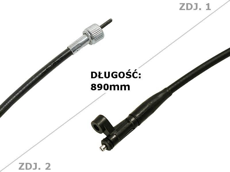 Linka licznika gy płetwa z oczkiem 890mm