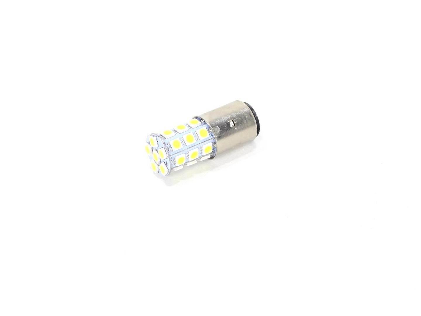 Żarówka 12v 35/35w ba20d 27smd led 6000k wb - zdjęcie 2