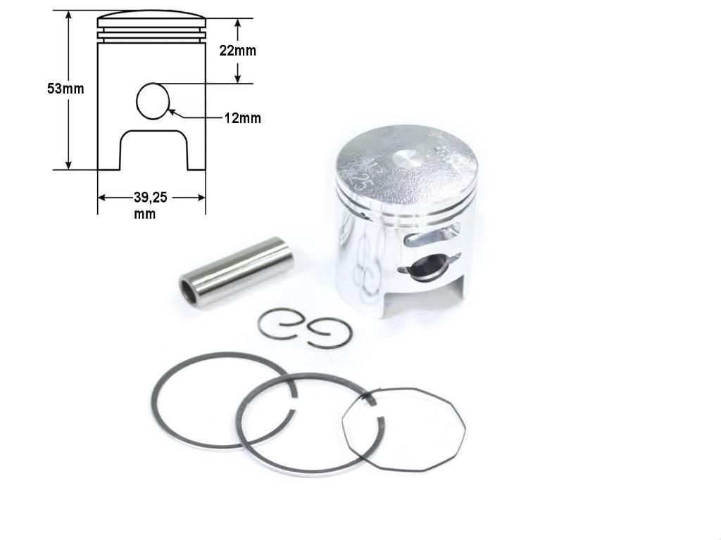 Tłok honda dio air cool 50cc 39,25mm std