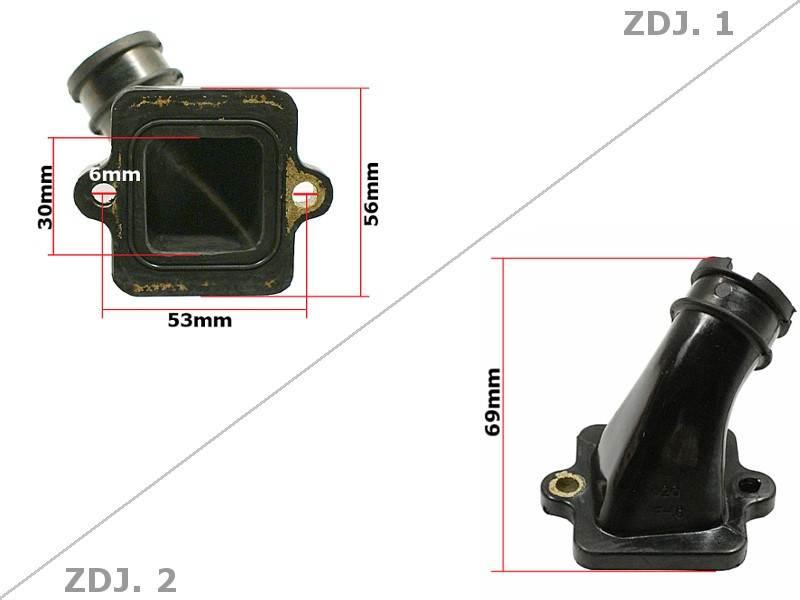 Króciec gaźnika peugeot ludix 50 rms | RMS100520260