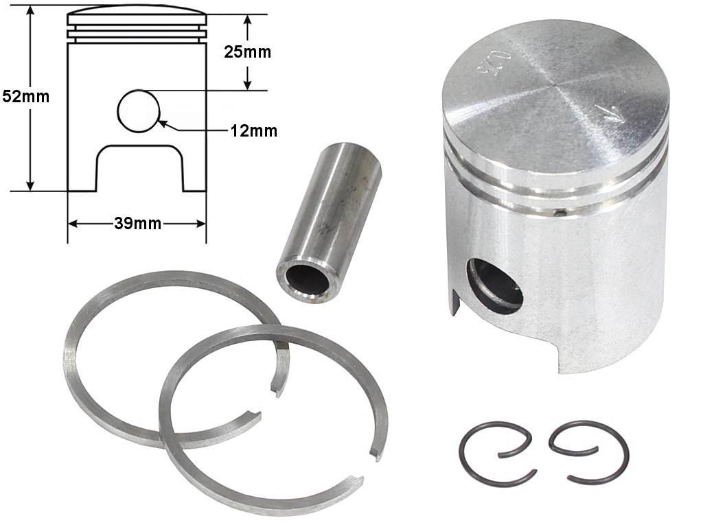 Tłok simson s51 39,00 4-szlif std | ROY06181