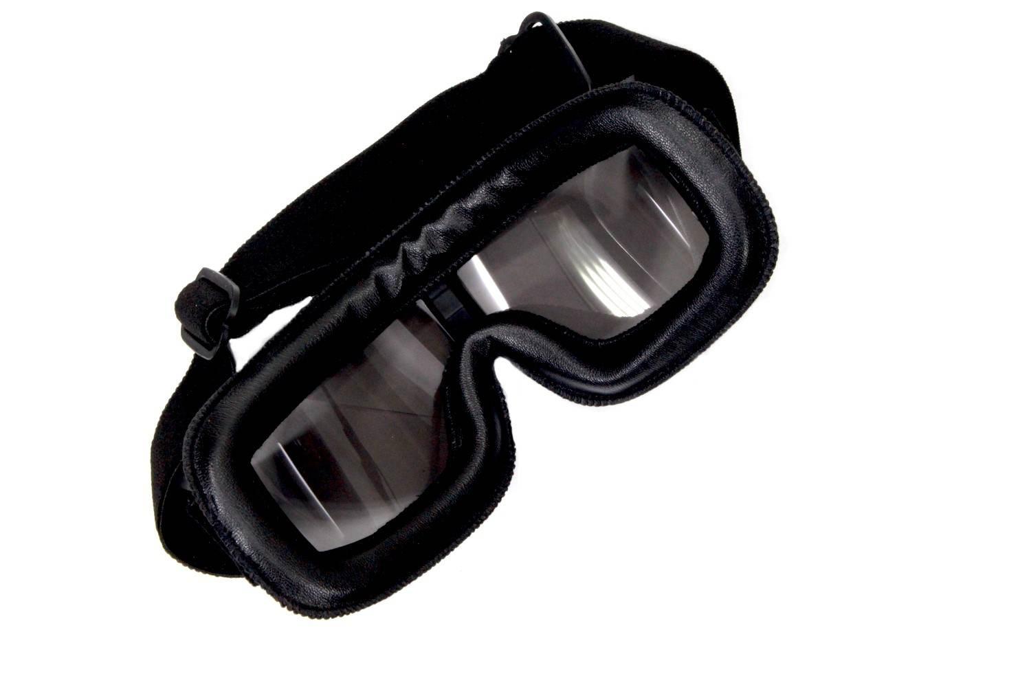 Gogle retro r-02 czarna szyba wb | ROY06321 - zdjęcie 2