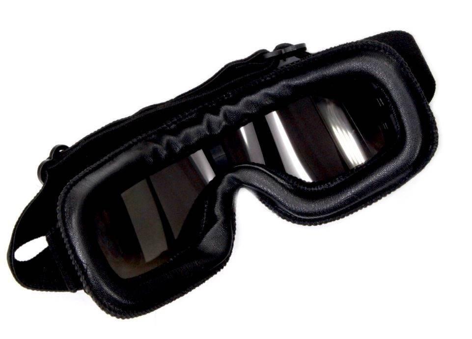 Gogle retro r-03 srebrna szyba wb | ROY06322 - zdjęcie 2