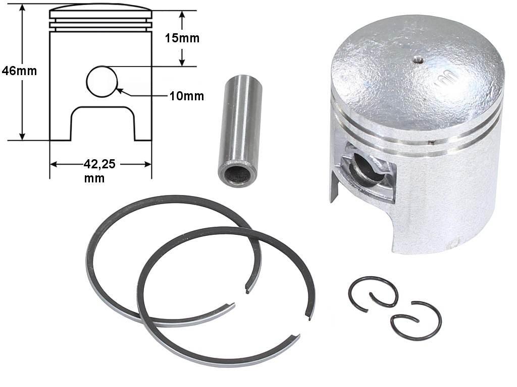 Tłok suzuki ad50 42,25 std 5-szlif | ROY06683