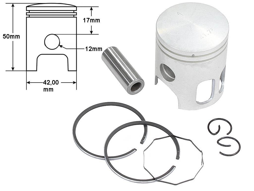 Tłok yamaha dt 42,00 4-szlif | ROY06708